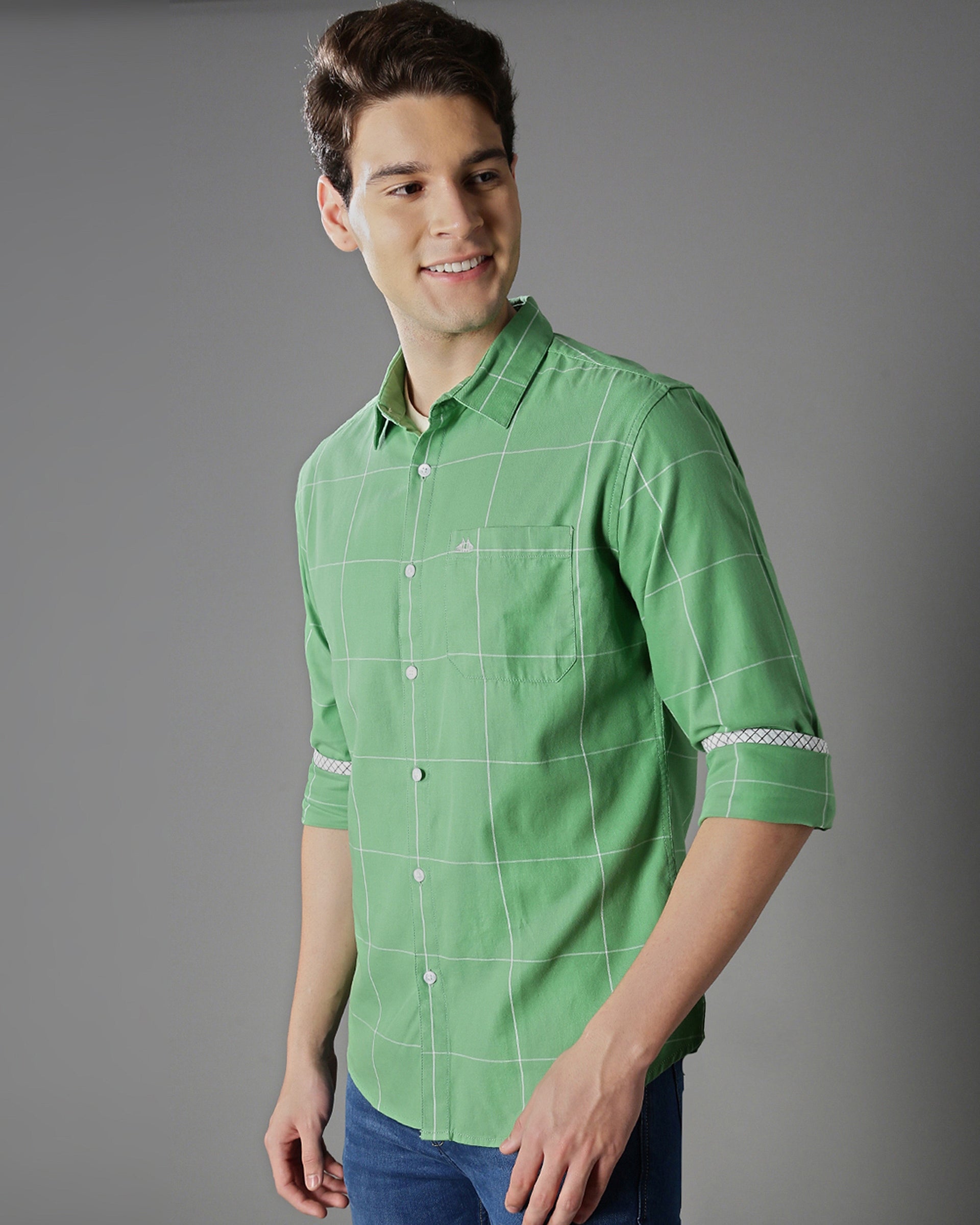 Men's Checks Shirt
