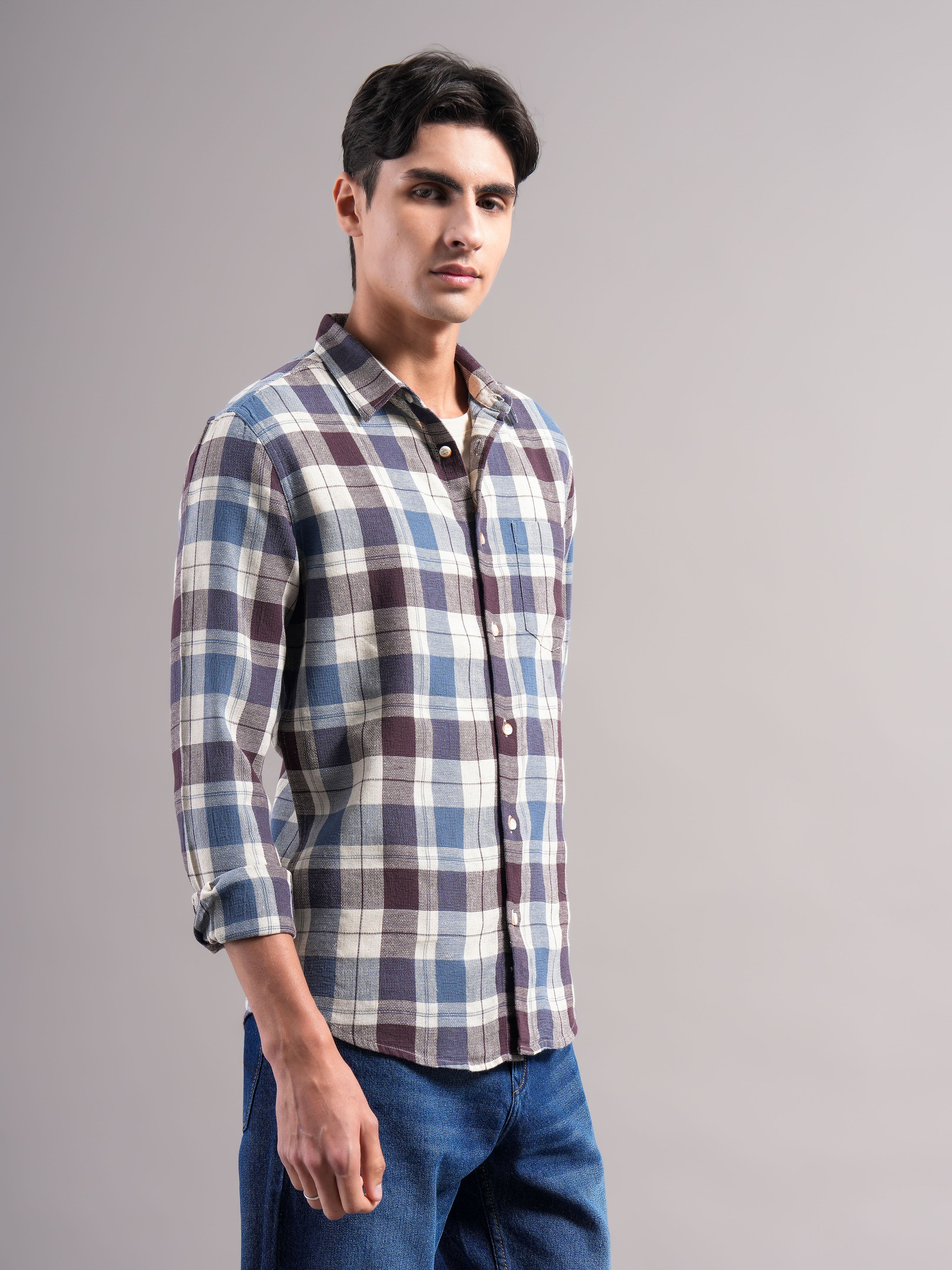 Men's Checks Shirt