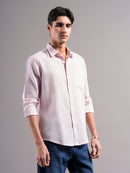 Men Smart Slim Fit Striped Casual Shirt