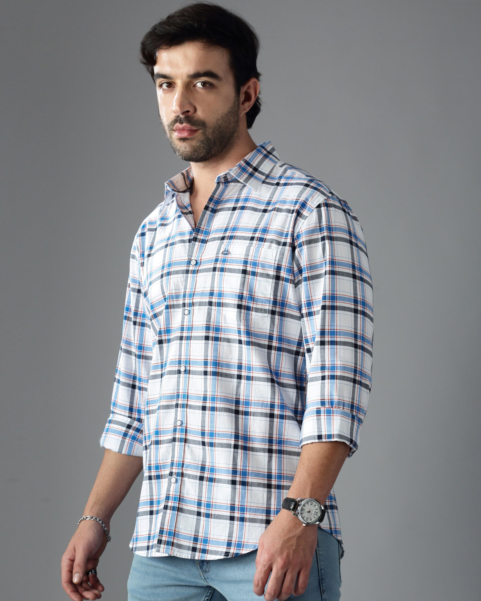 Men's Checks Shirt