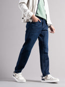 Men Smart Slim Fit Mid-Rise Light Fade Jeans