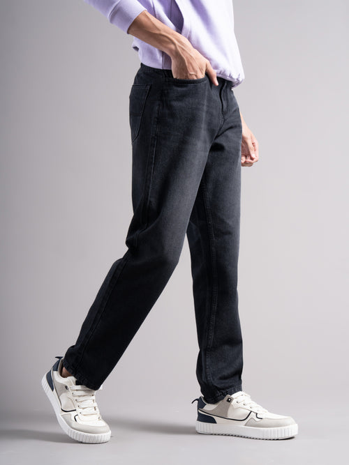Men Smart Slim Fit Mid-Rise Light Fade Jeans