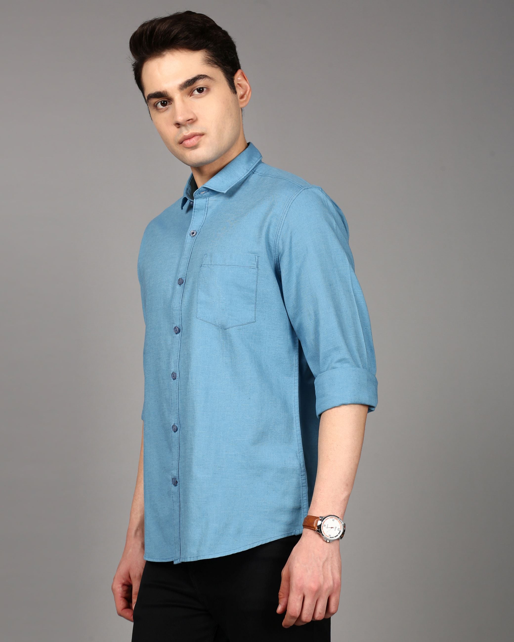 Men Slim Fit Shirt