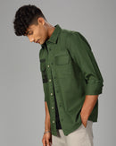 MEN OVERSHIRT FIT SHACKET