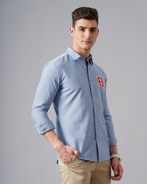 Men's Solid Casual Shirt