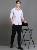 Men Smart Cotton Linen Slim Fit Shirt