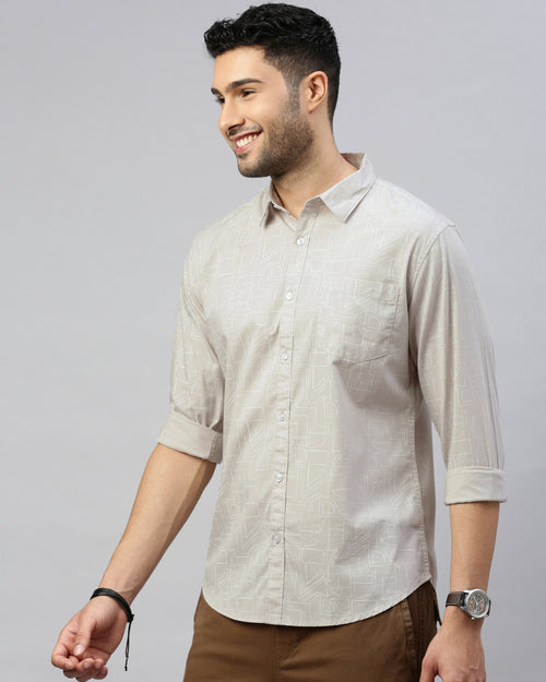 Men Standard Opaque Casual Shirt