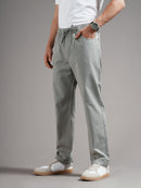 Men Tailored Low-Rise Trousers
