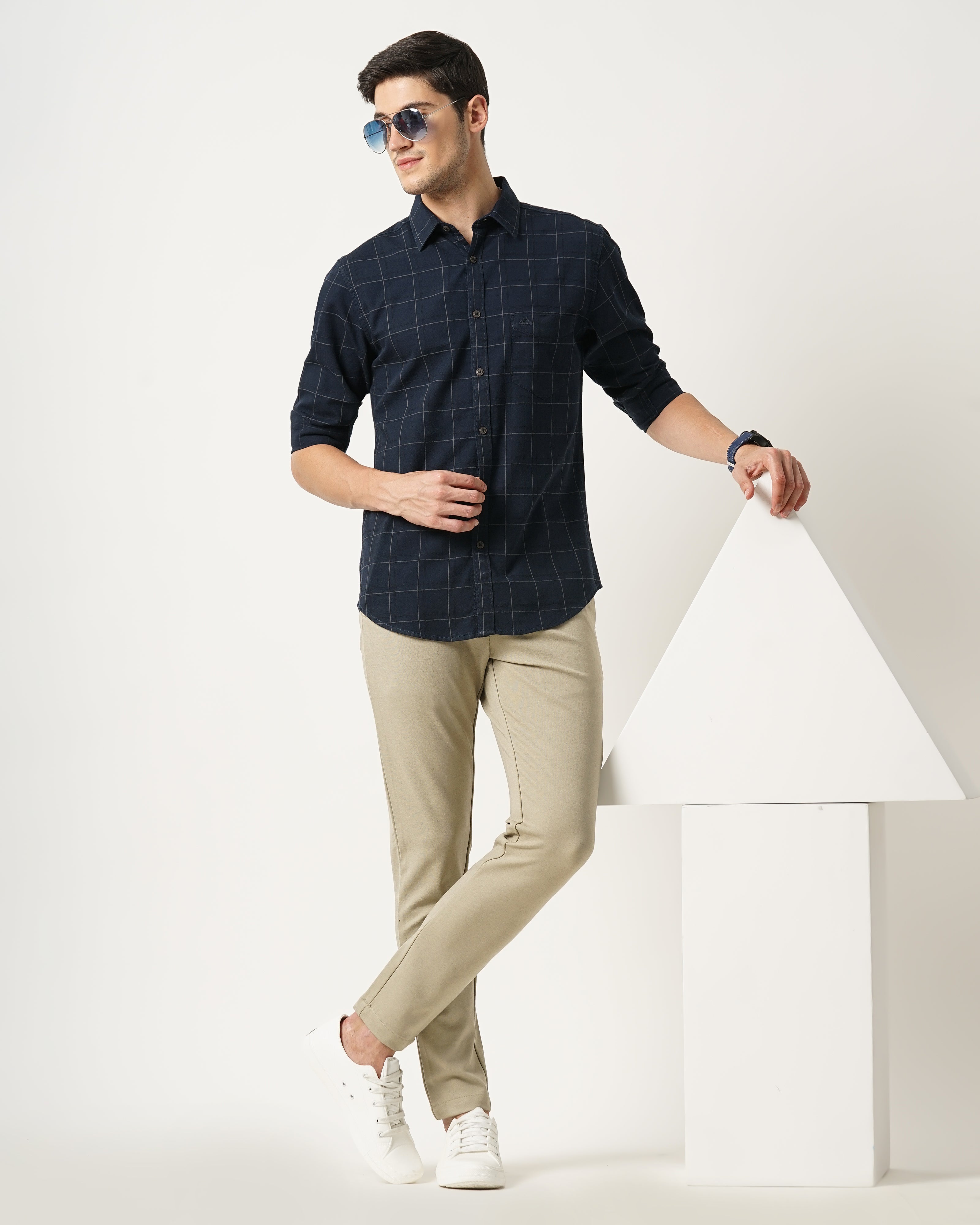 Men's Checks Shirt
