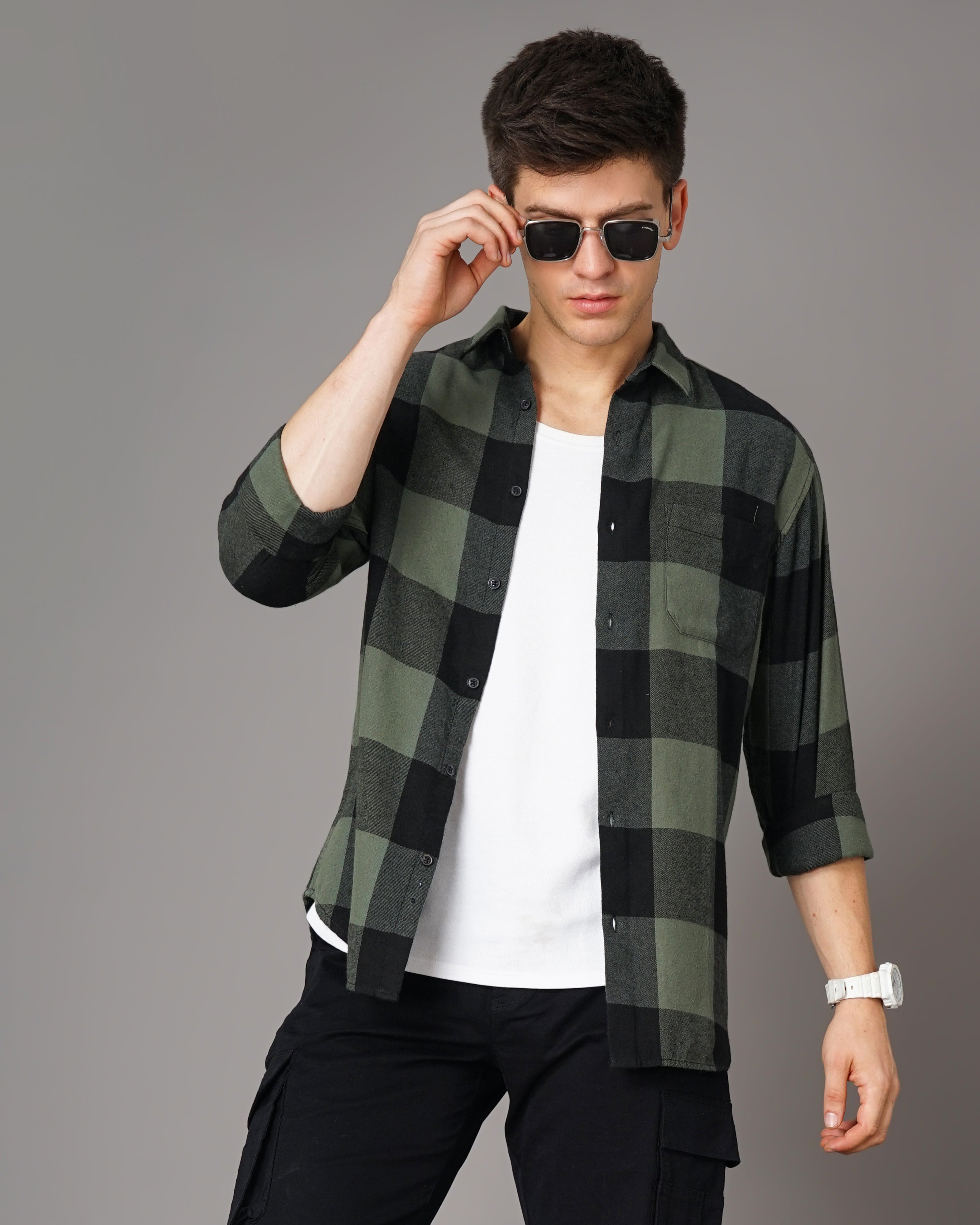 Men's Checks Shirt