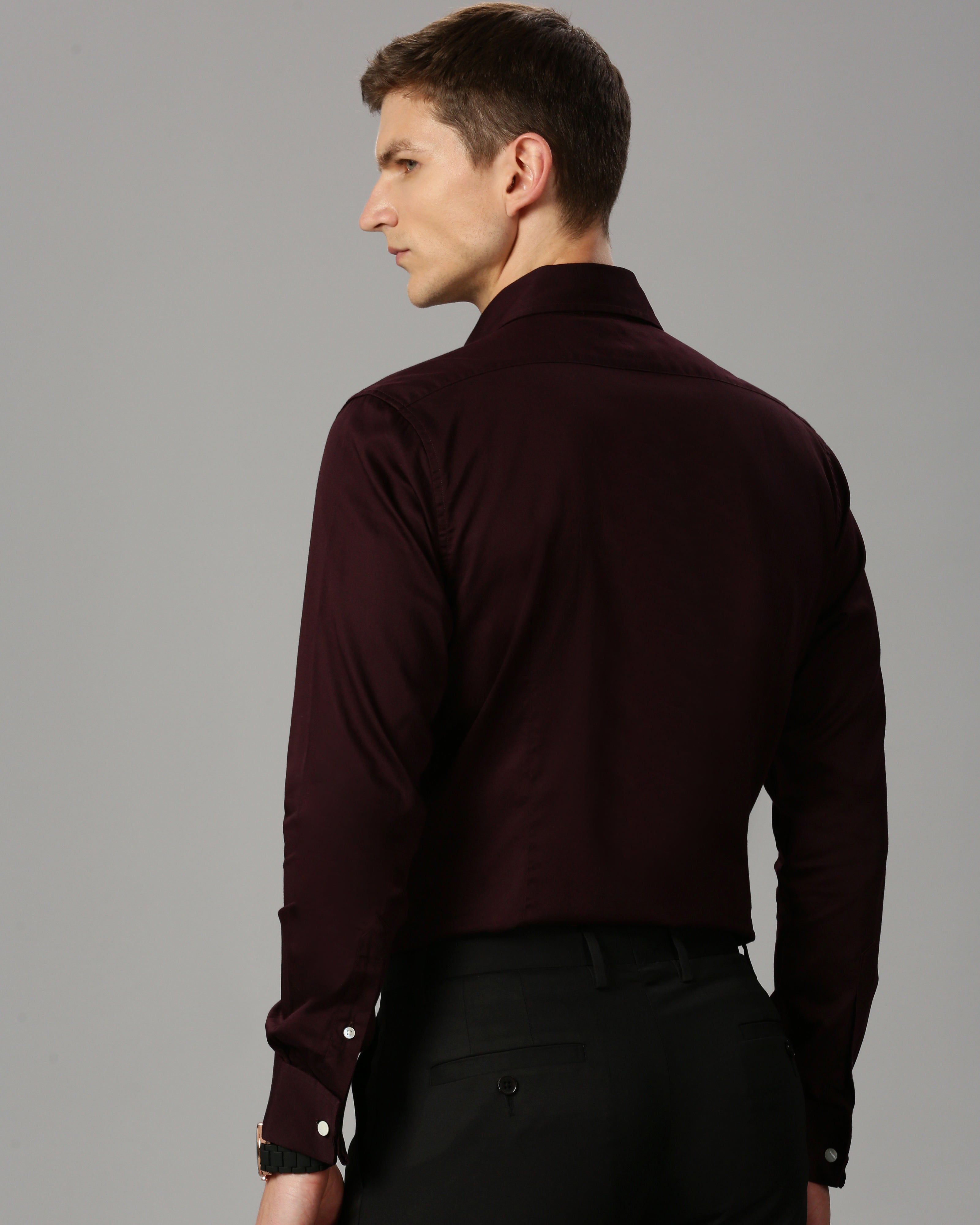 Satin Men's Partywear Shirt