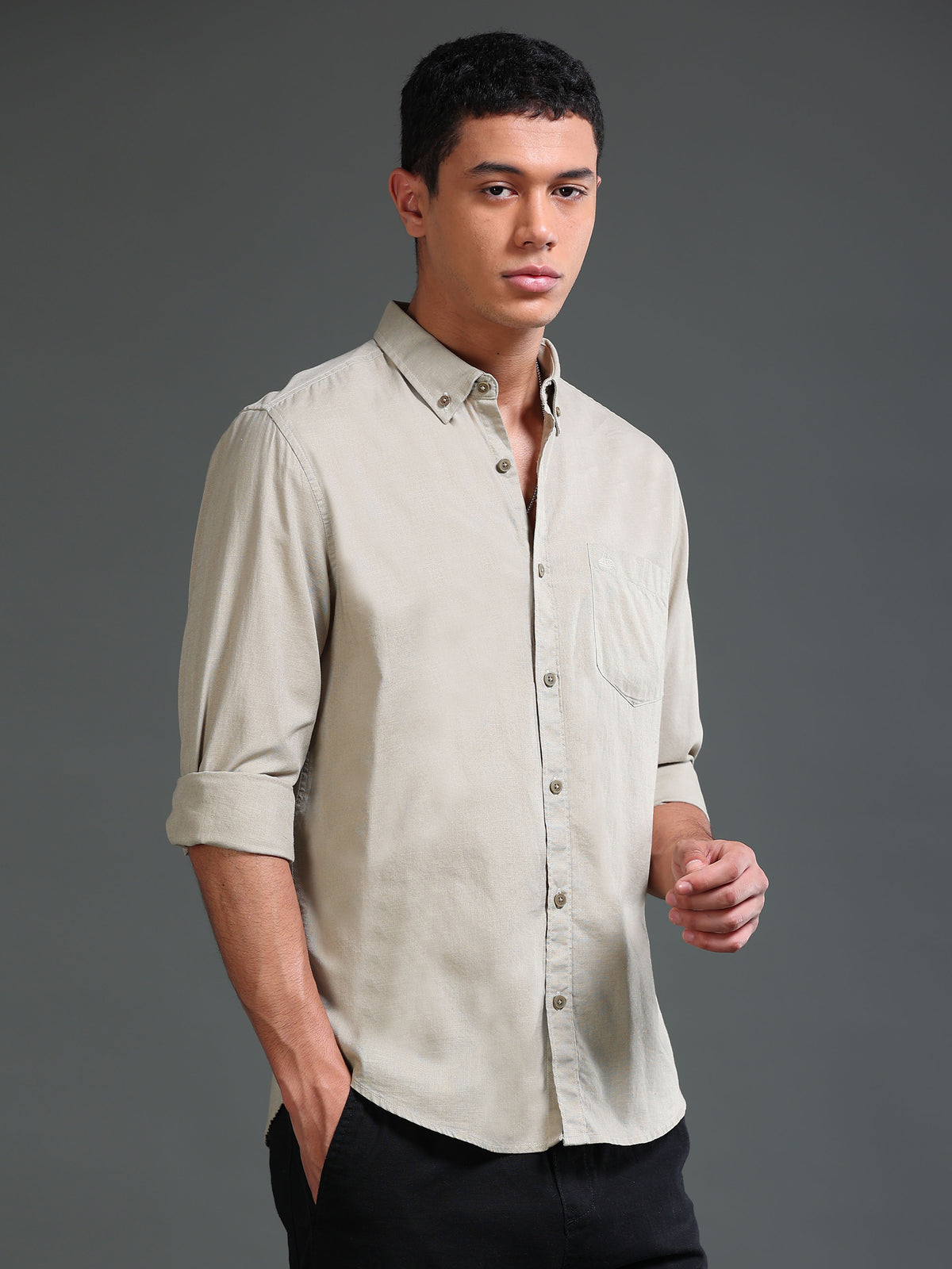 Men Premium Oxford Solid