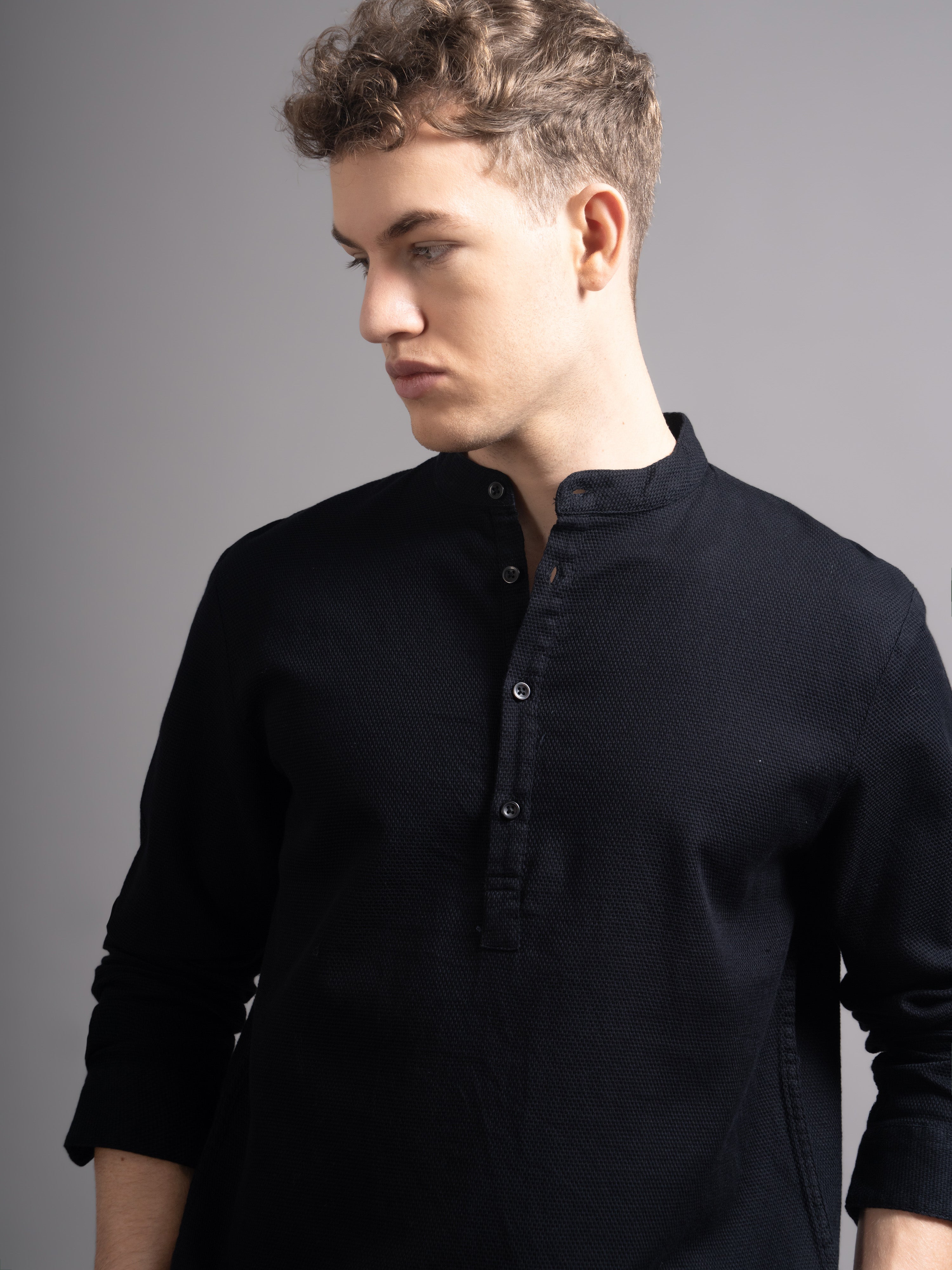 Men's Dobby Kurta Shirt
