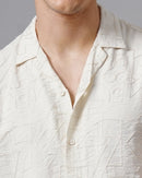 MEN'S SELF DESIGN SHIRT