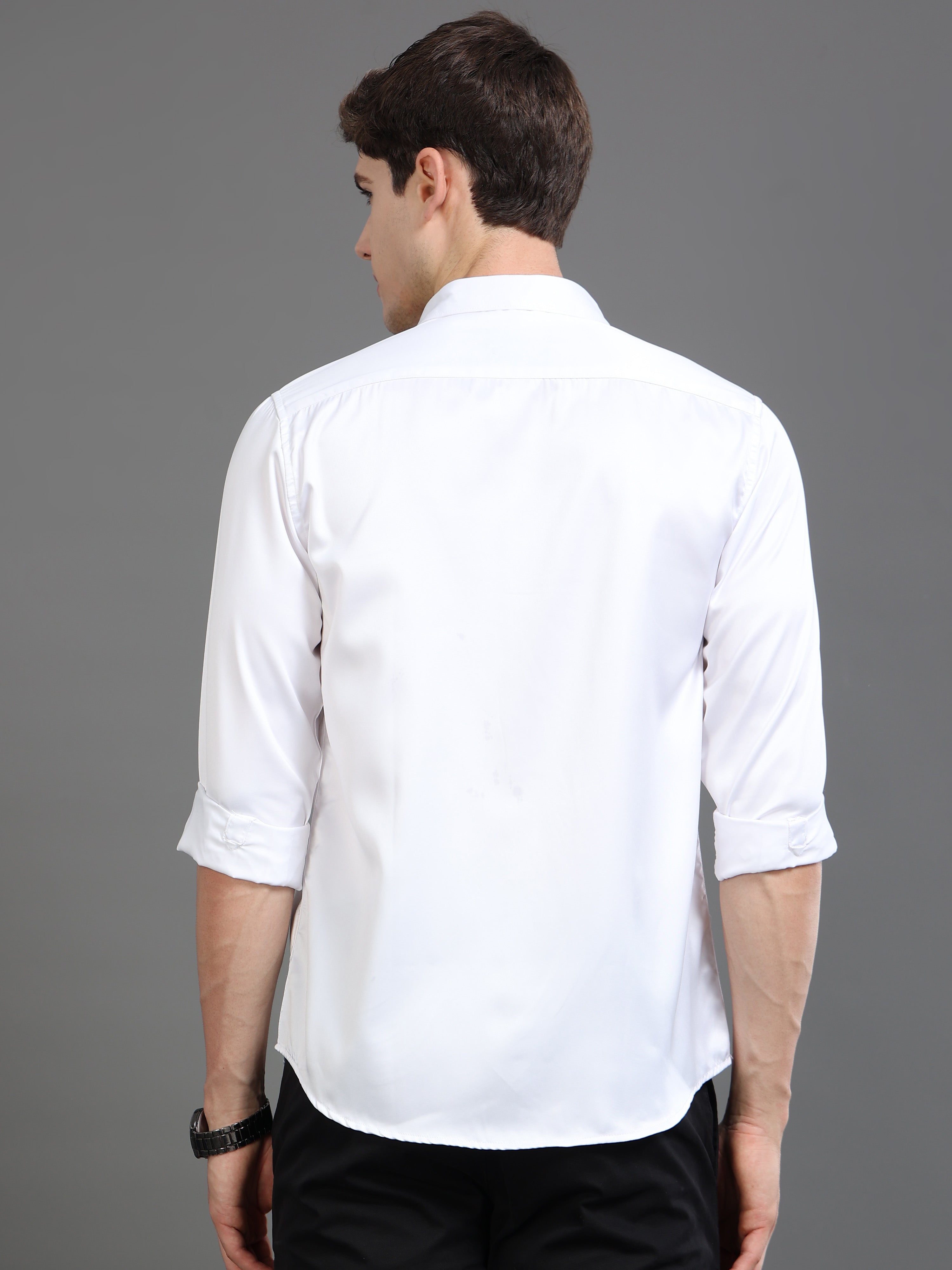 Men Smart Slim Fit Printed Party Shirt