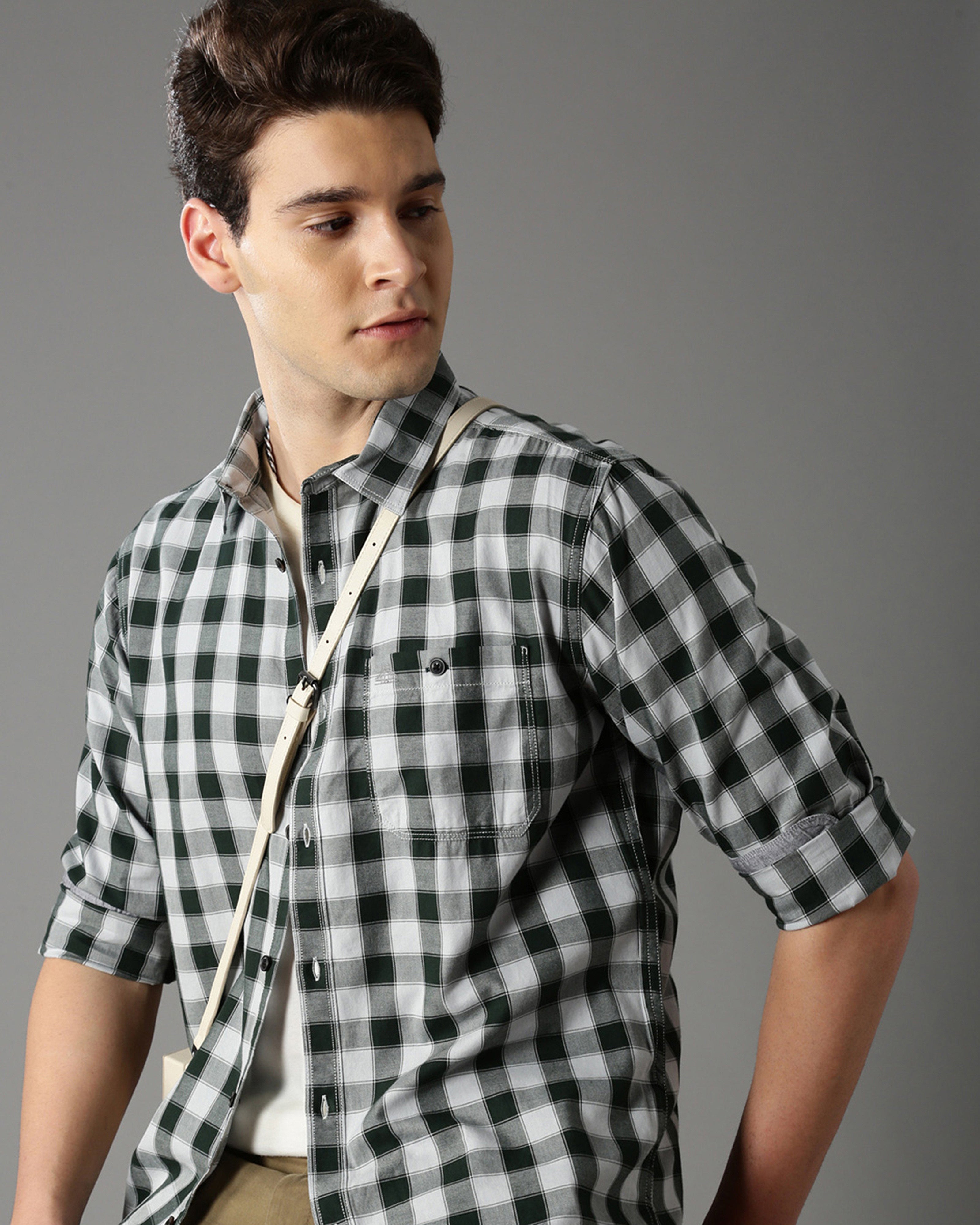 Men's Checks Shirt
