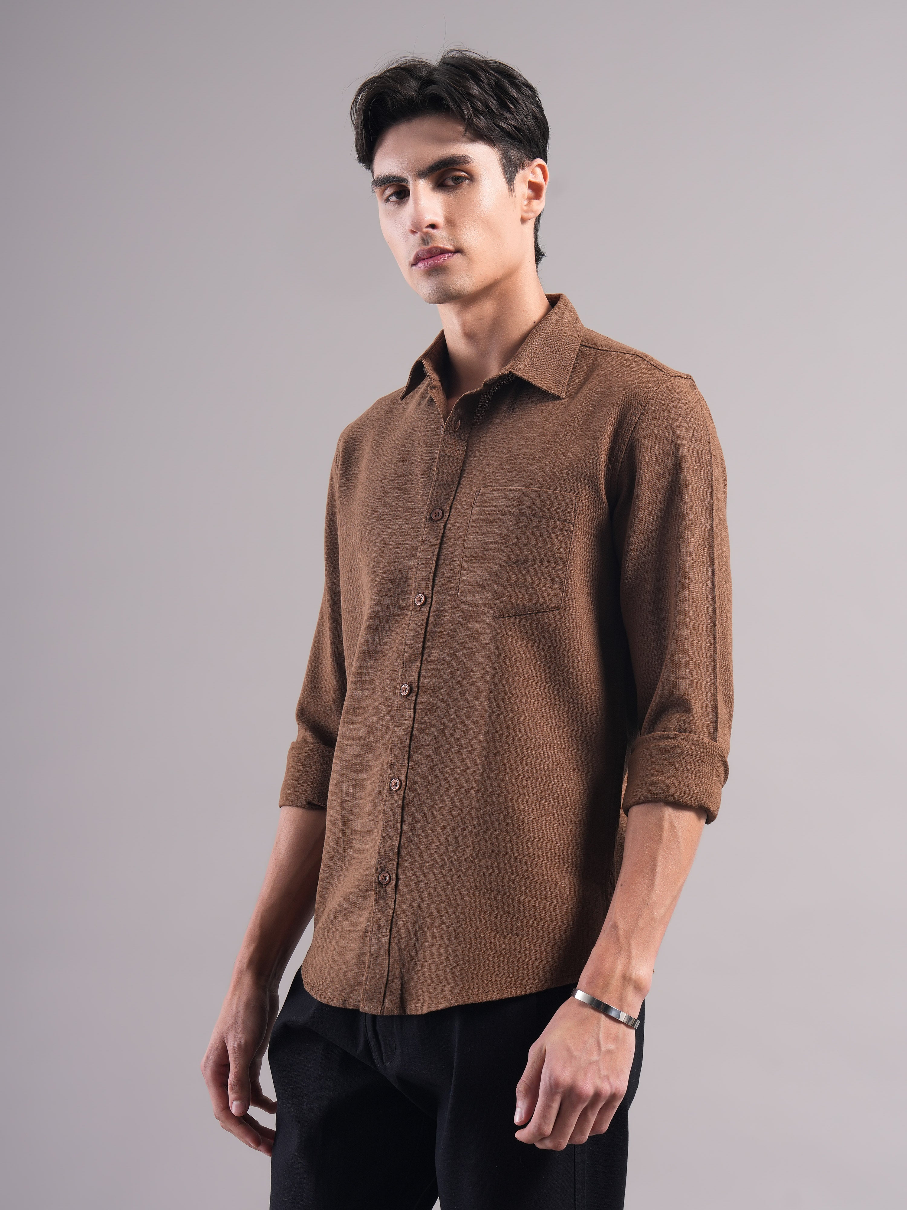 men's slim fit shirt