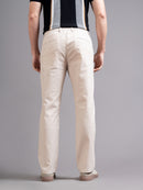 Men Smart Slim Fit Low-Rise Cotton Chinos