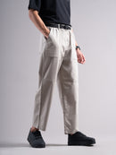 Men Smart Low-Rise Trousers