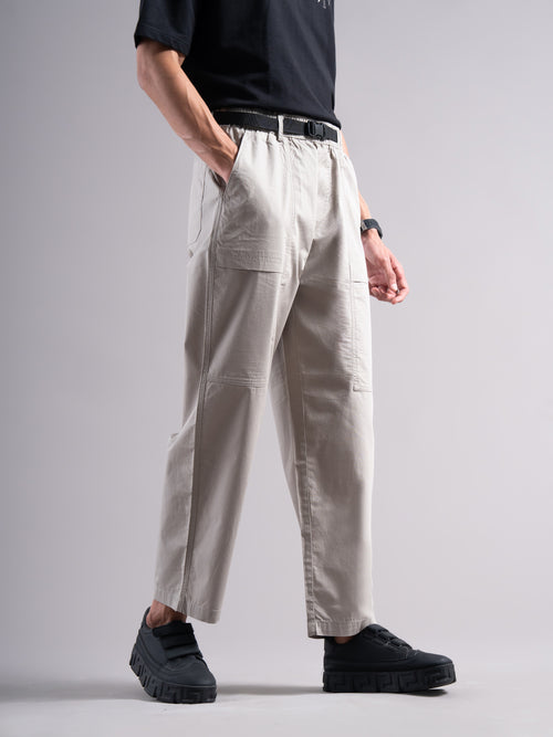 Men Smart Low-Rise Trousers