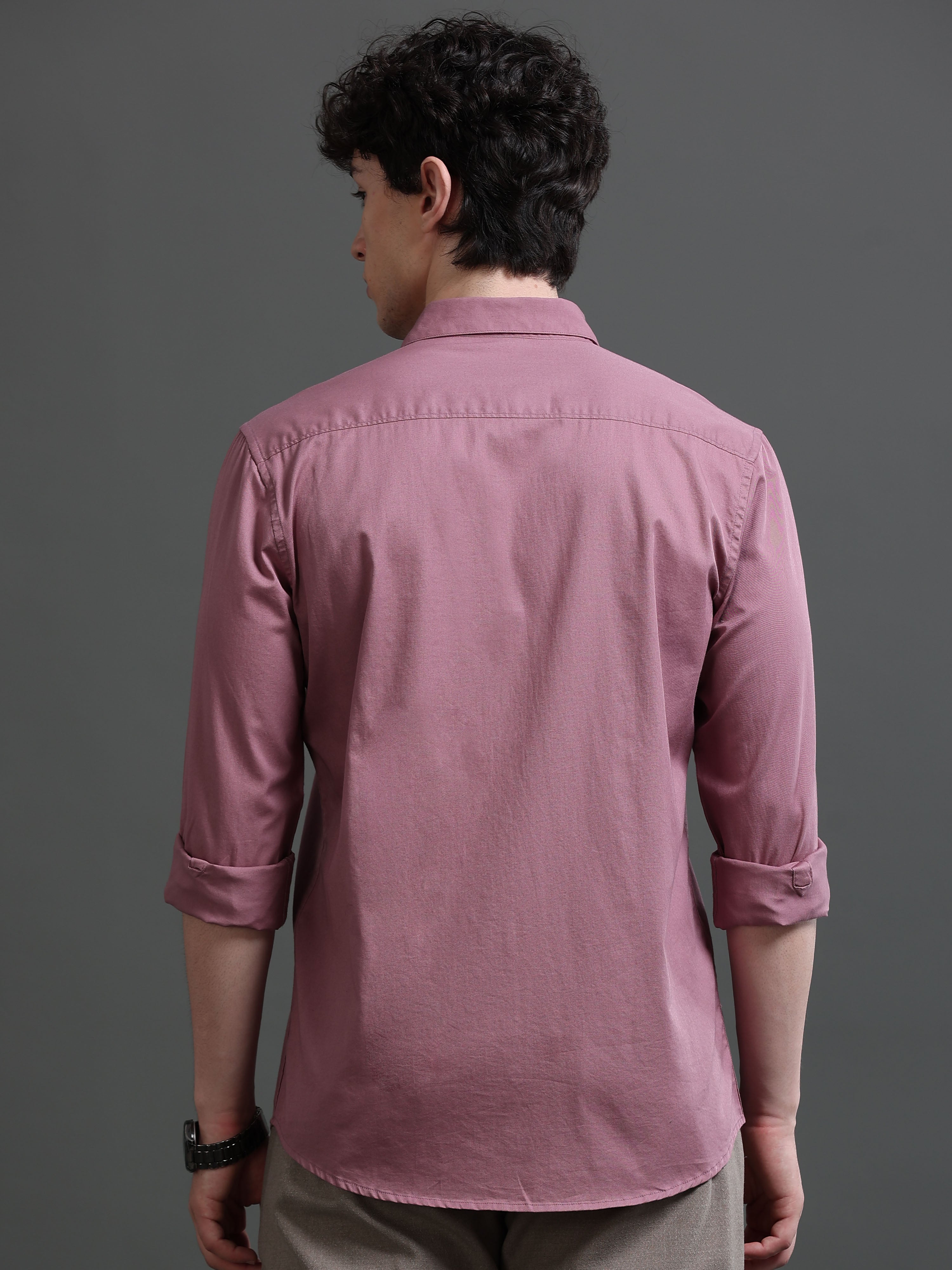 Men Smart Slim Fit Casual Shirt