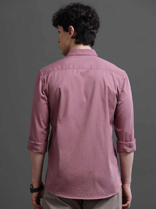Men Smart Slim Fit Casual Shirt