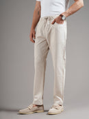 Men Tailored Low-Rise Trousers