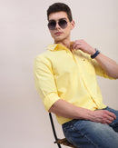 Men Slim Fit Oxford Cotton Casual Shirt