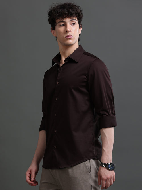 Men Smart Slim Fit Casual Shirt