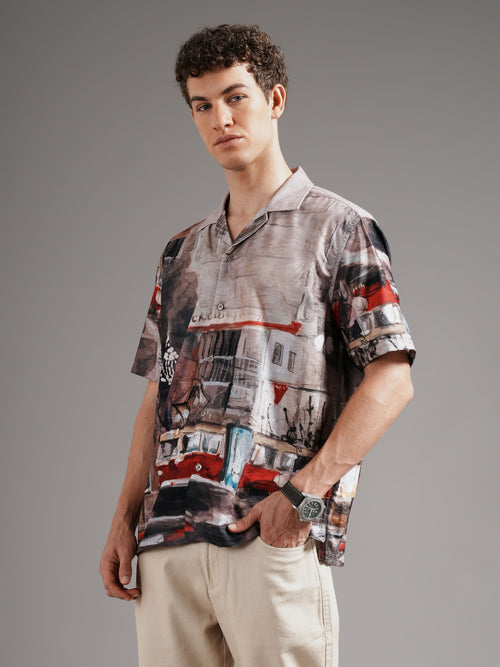 Men's Digital Printed Shirt