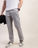Men Comfort Straight Fit Low-Rise Chinos