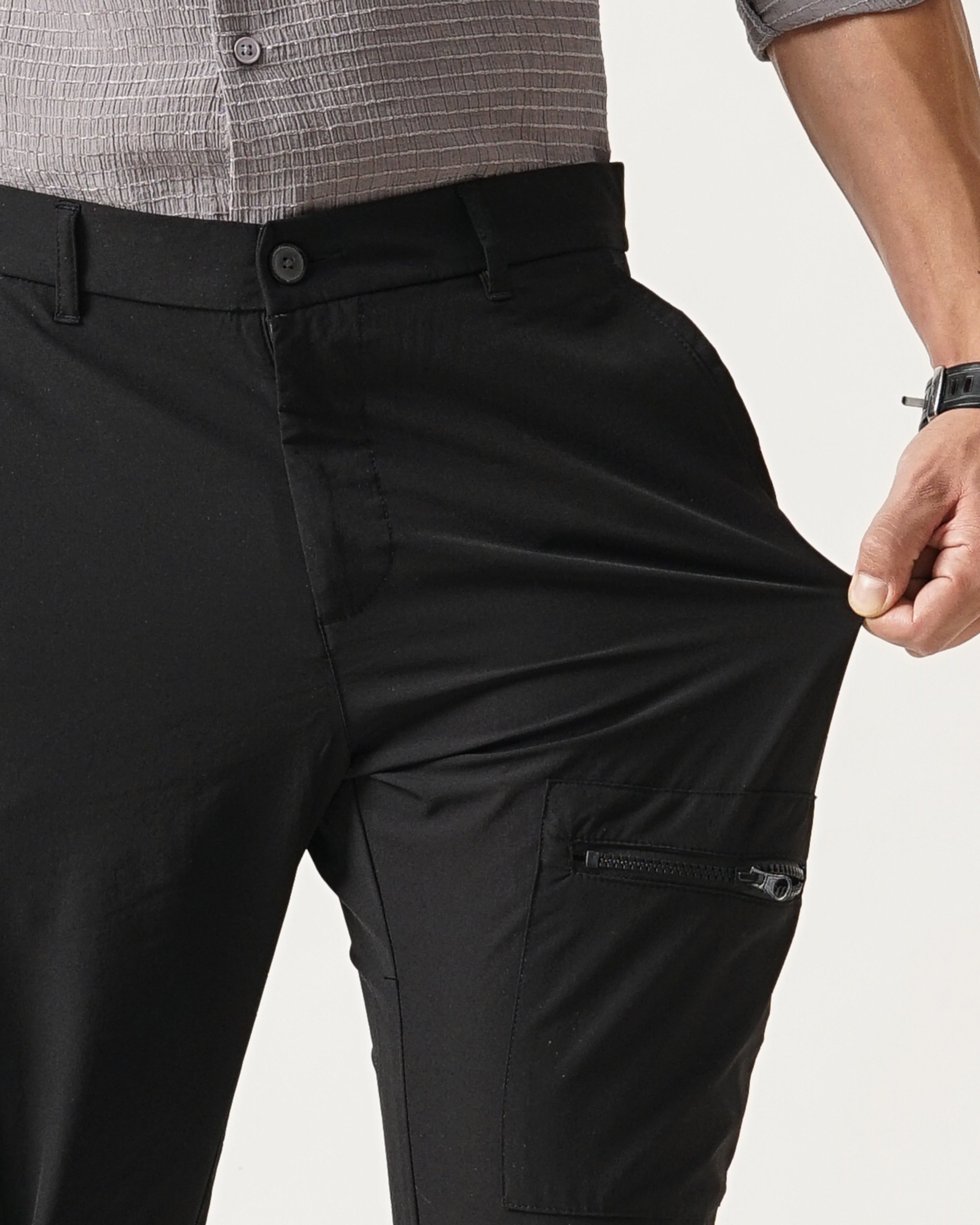 MEN'S CARGO STRETCHABLE CHINOS