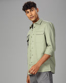 MEN OVERSHIRT FIT SHACKET