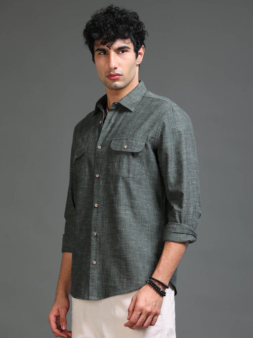 Men's Solid Shirt