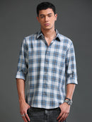 Men Premium Oxford Checks Shirt
