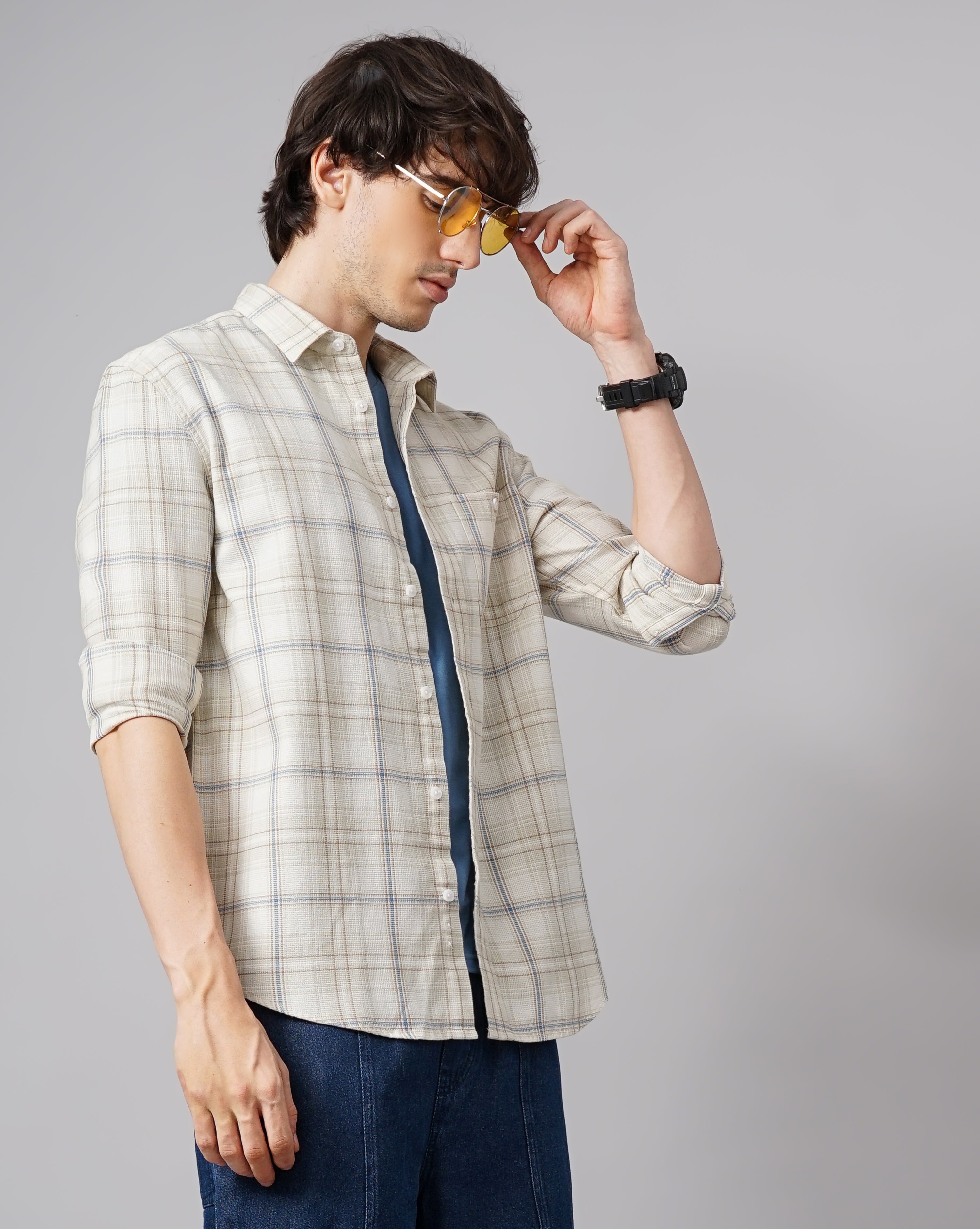 Men's Checks Shirt