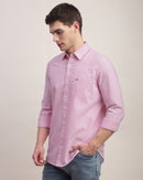 Men Slim Fit Oxford Cotton Casual Shirt
