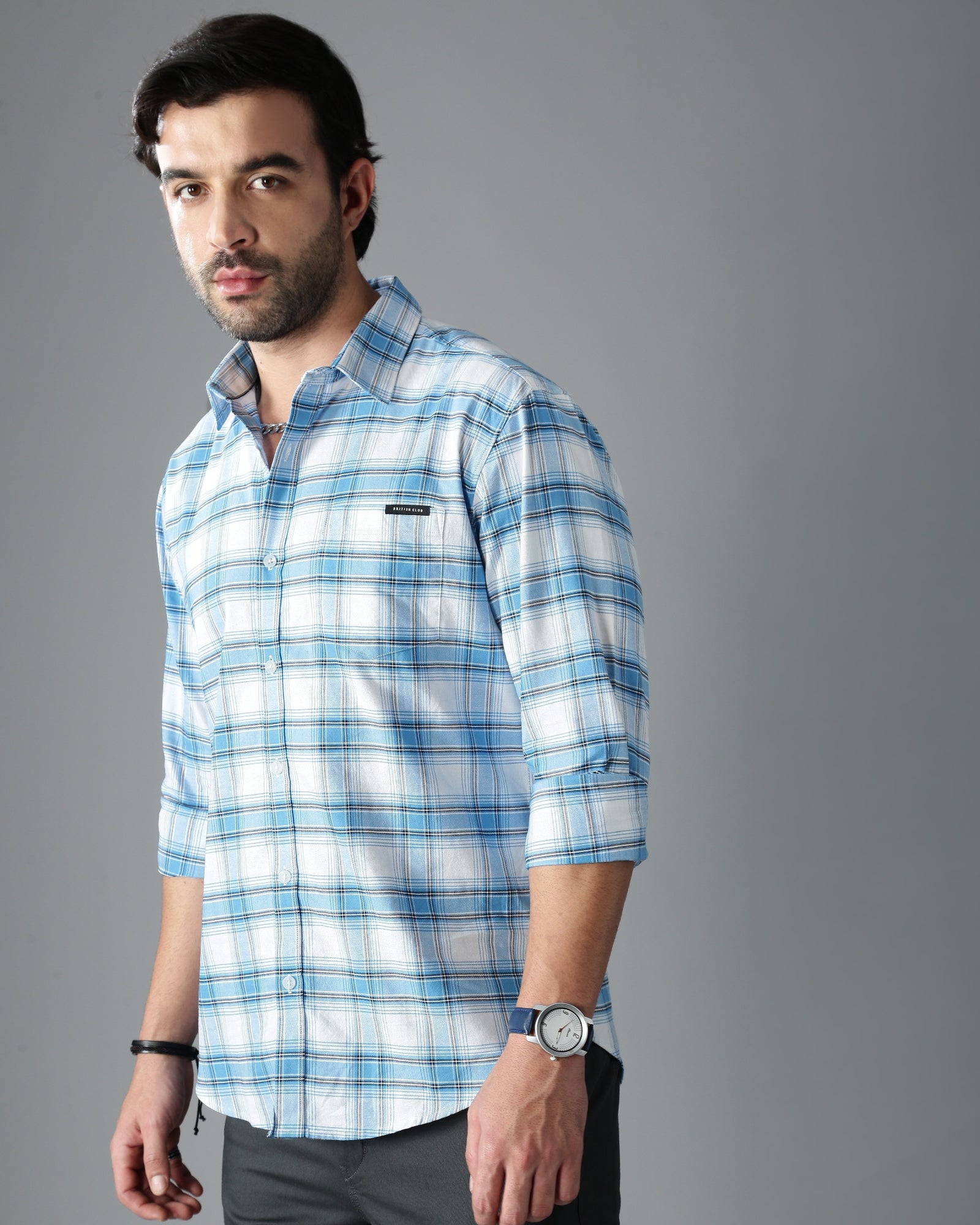 Men's Checks Shirt