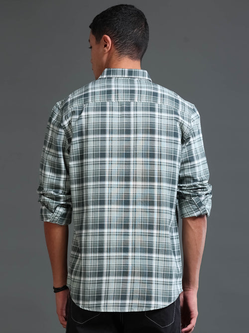 Men Premium Oxford Checks Shirt