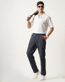 MEN'S REGULAR FIT STRIPE TROUSER