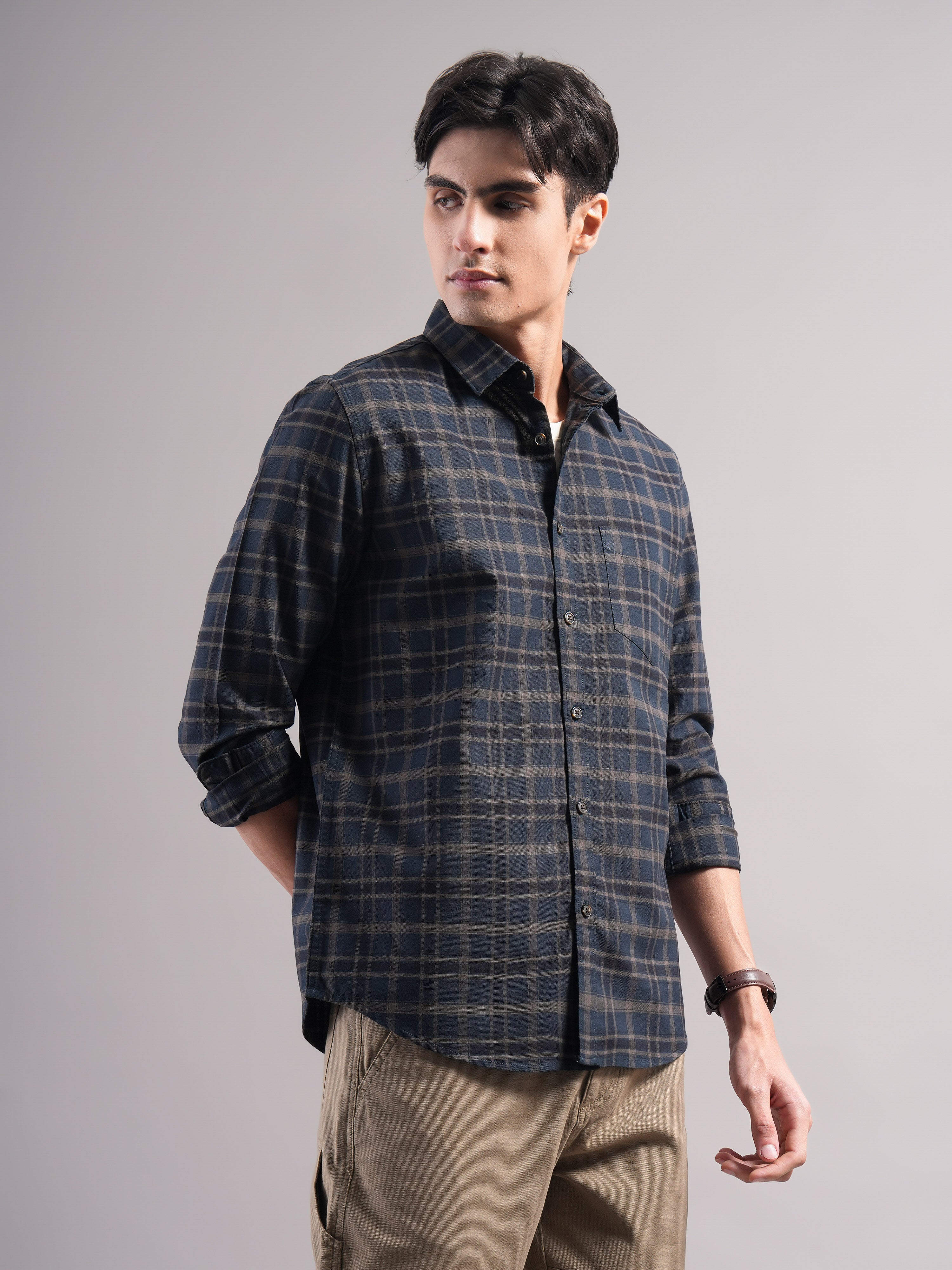 Men's Checks Shirt