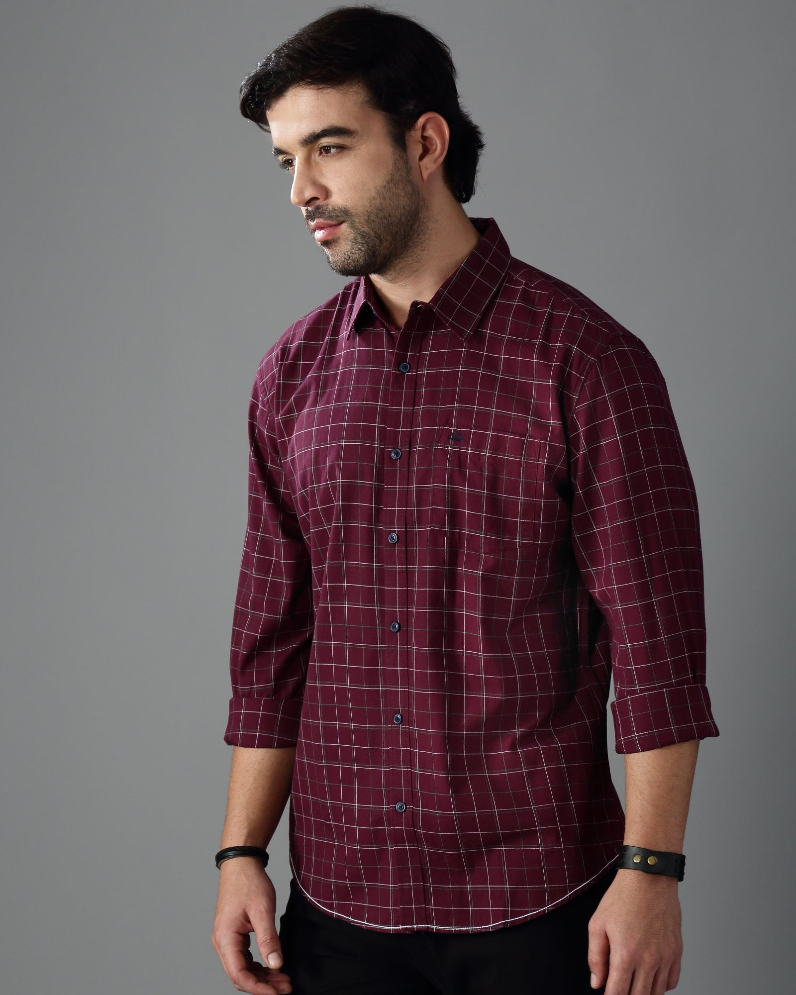 Men's Checks Shirt