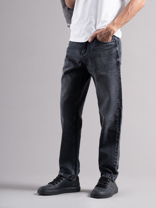 Men Smart Slim Fit Mid-Rise Light Fade Jeans