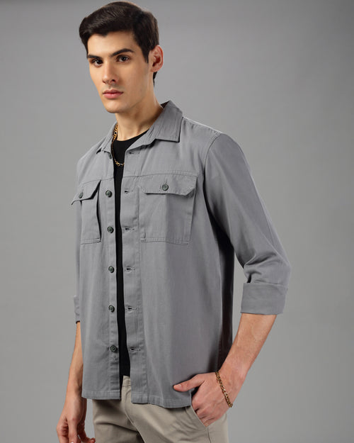 MEN OVERSIZE SHACKET