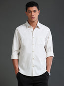 Men Dobby Solid Shirts