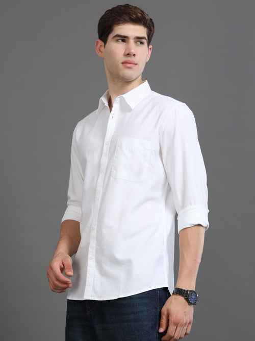 Men Oxford Slim Fit Shirt