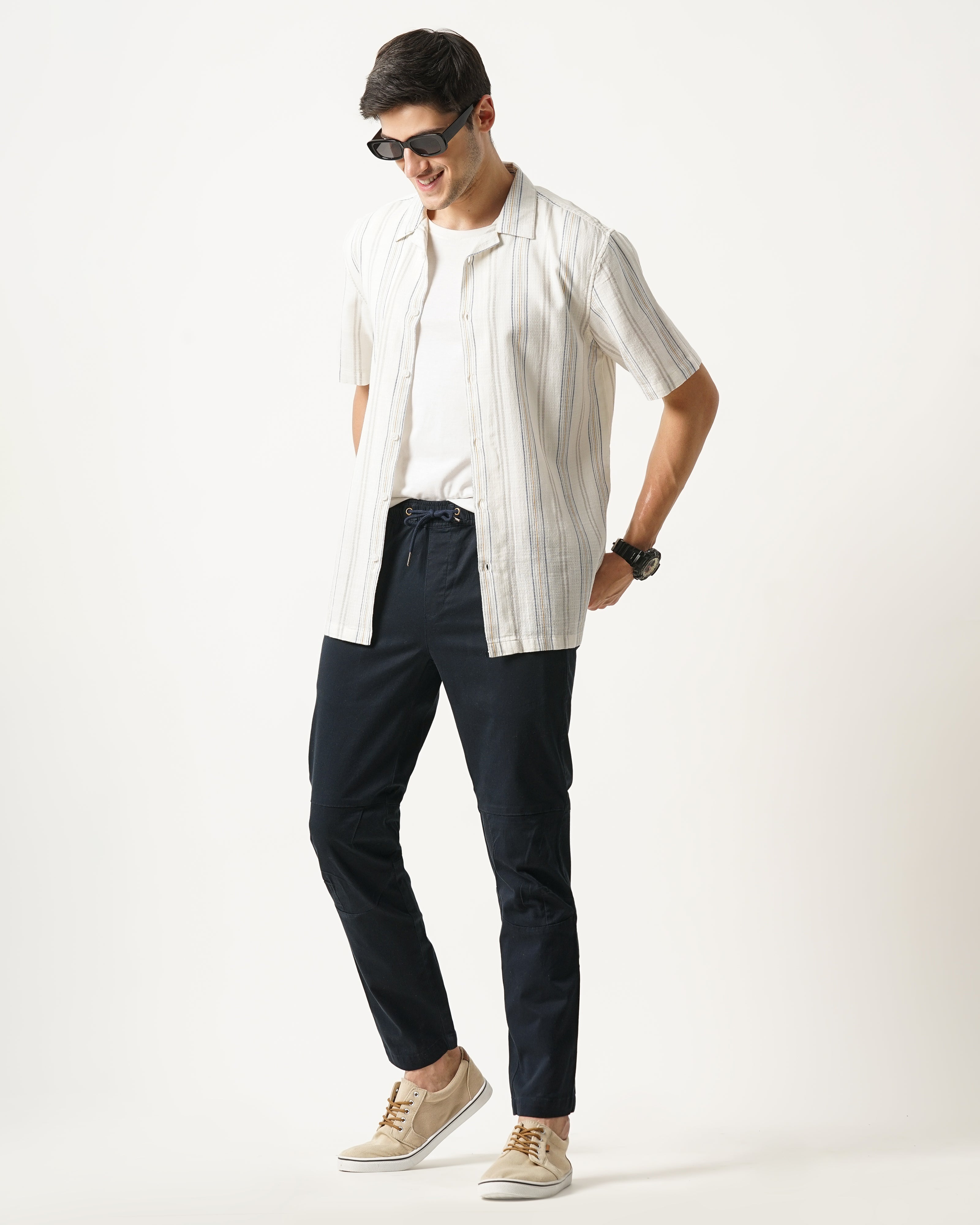 MEN'S CARGO ANKLE LENGTH TROUSERS