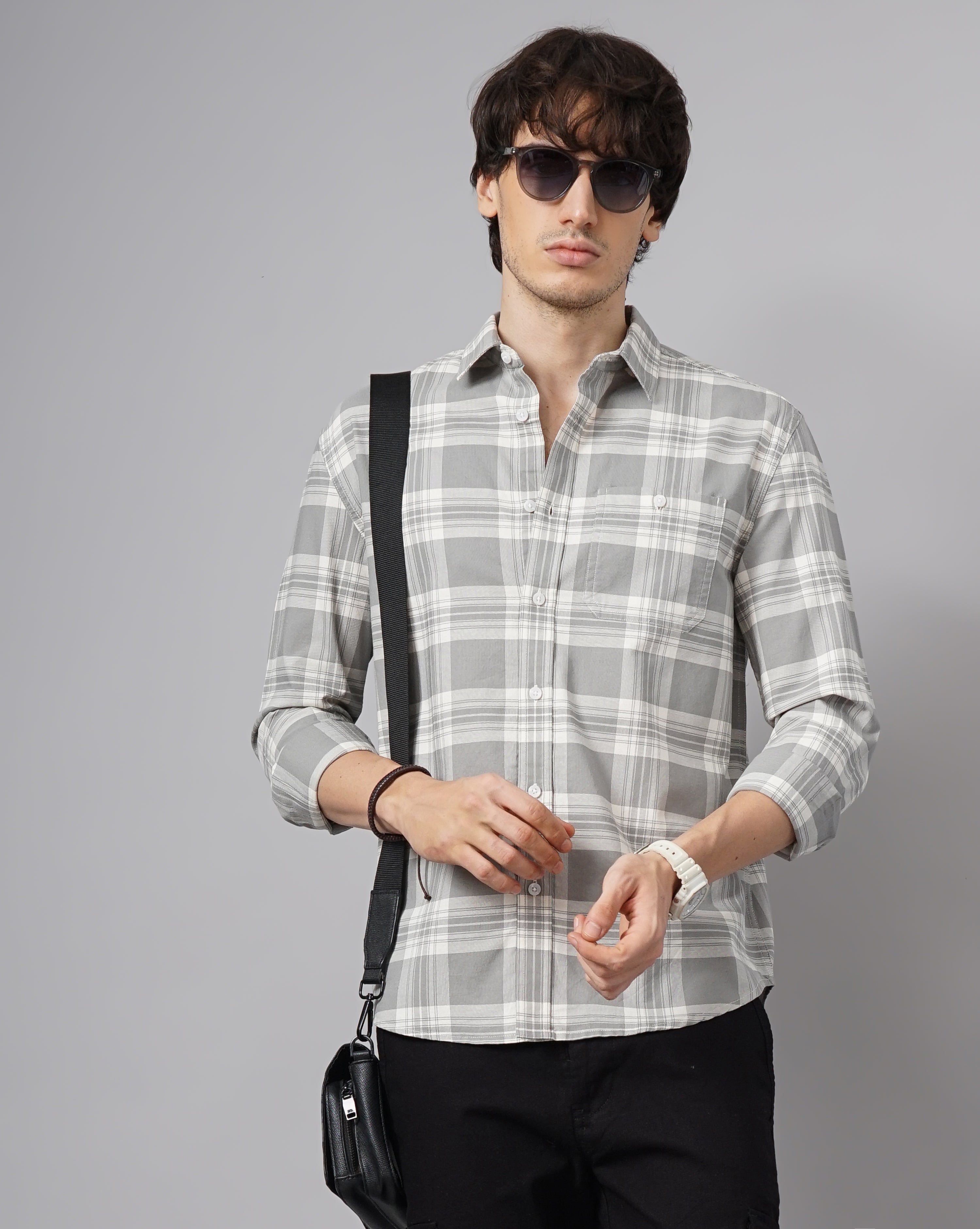 Men's Checks Shirt