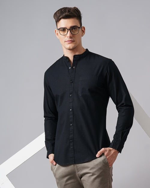 Men's Solid Casual Shirt