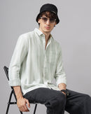 MEN'S REGULAR FIT STRIPES SHIRT